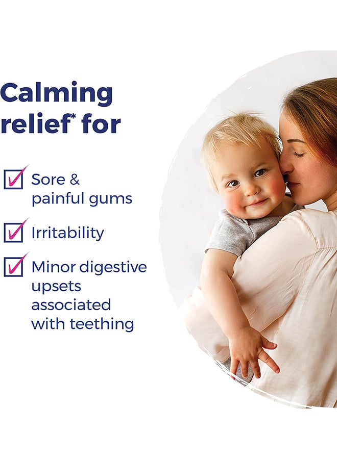 Camilia Teething Drops For Daytime And Nighttime Relief Of Painful Or Swollen Gums And Irritability In Babies - 30 Count