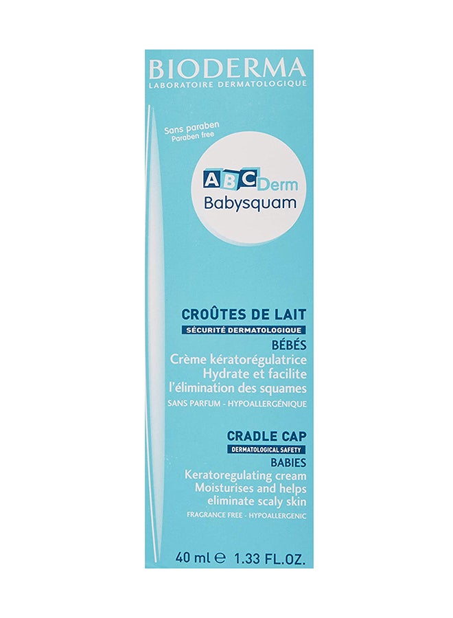 ABCDerm Babysquam Cradle Cap Keratoregulating Cream