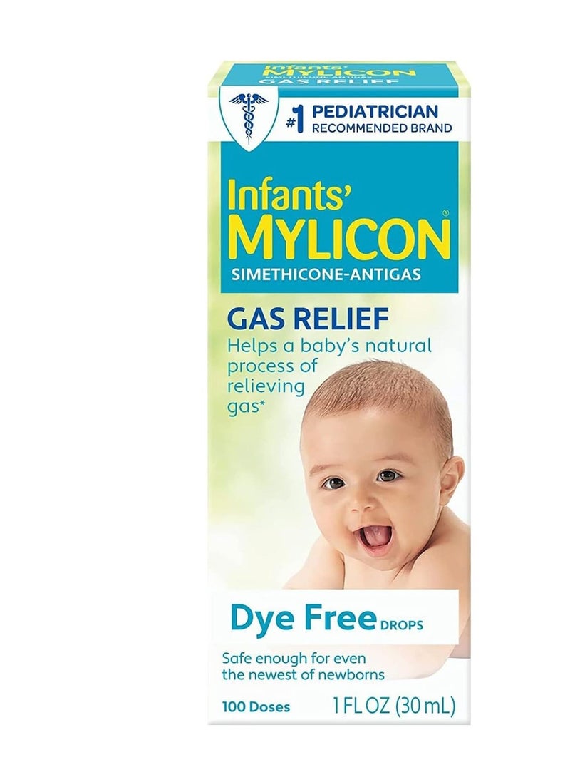 Infants Gas Relief Drops for Infants and BabieS Dye Free Formula1 Fluid Ounce