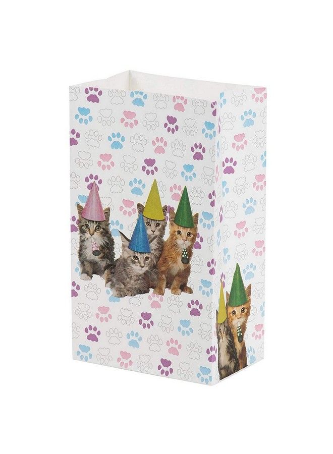 Cat Party Favor Bags For Kids Birthday Party (36 Pack)