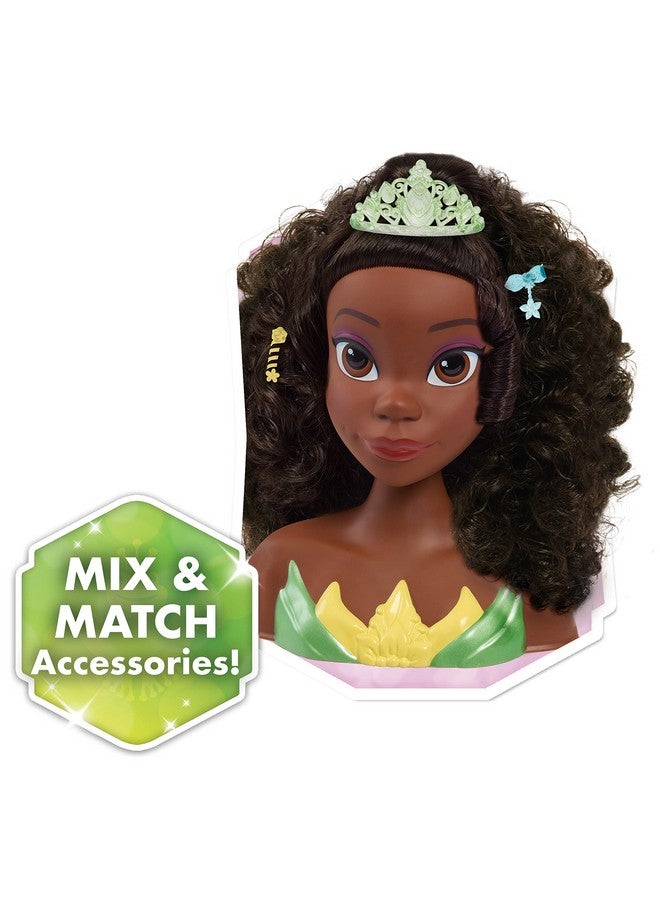 Tiana Styling Head And Accessories 18Pieces Pretend Play Kids Toys For Ages 3 Up By Just Play