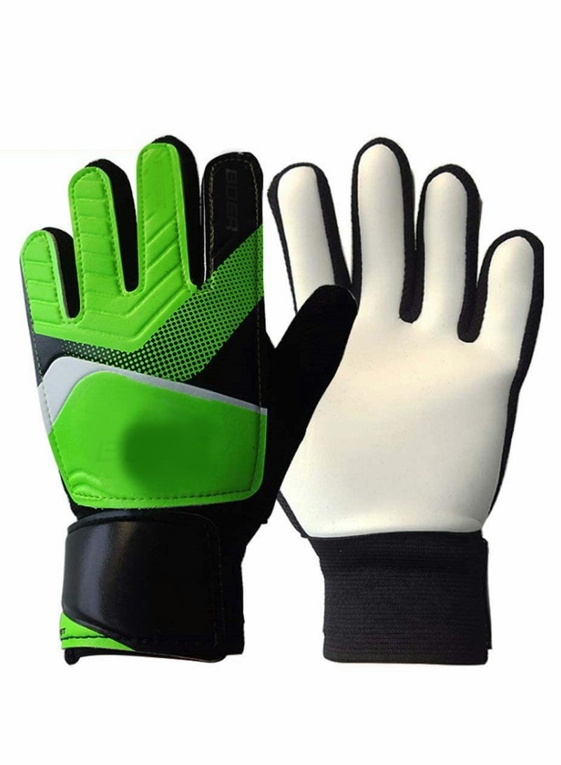 Children Football Gloves,  Kids Youth Football Soccer Goalkeeper Goalie Training Gloves Gear