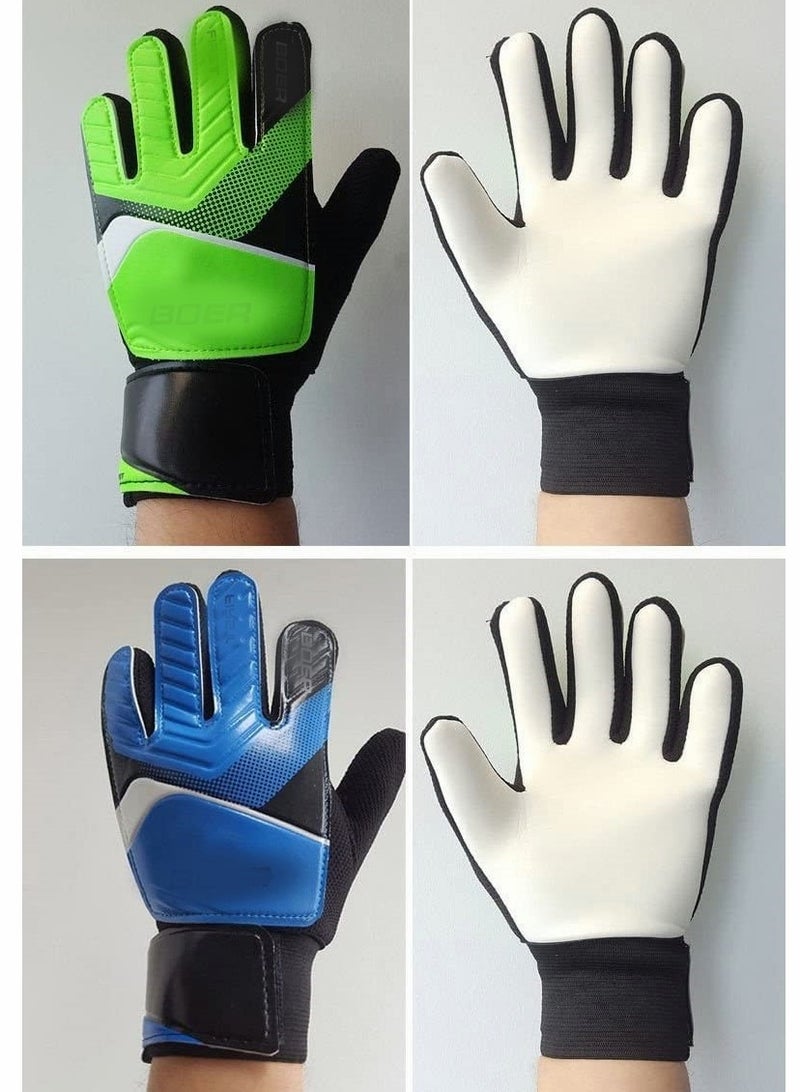 Children Football Gloves,  Kids Youth Football Soccer Goalkeeper Goalie Training Gloves Gear