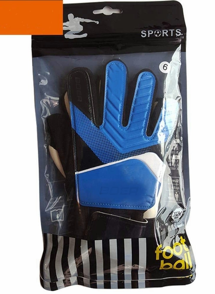 Children Football Gloves,  Kids Youth Football Soccer Goalkeeper Goalie Training Gloves Gear