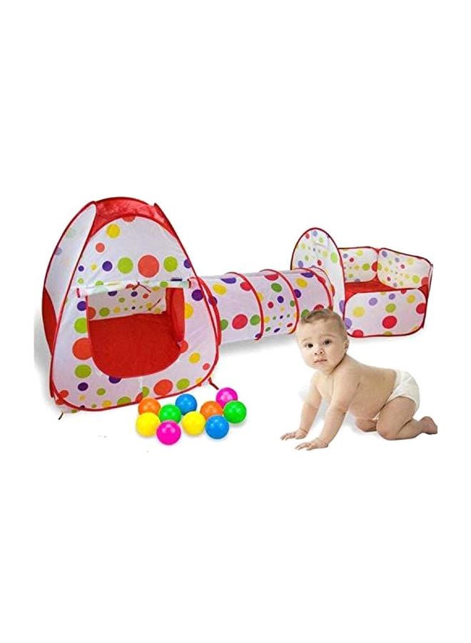 Foldable Kids Tents Game House Triple Tunnel Baby Toys