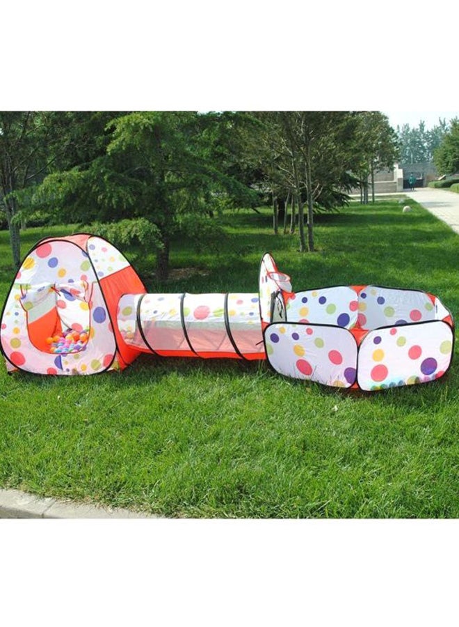 Foldable Kids Tents Game House Triple Tunnel Baby Toys