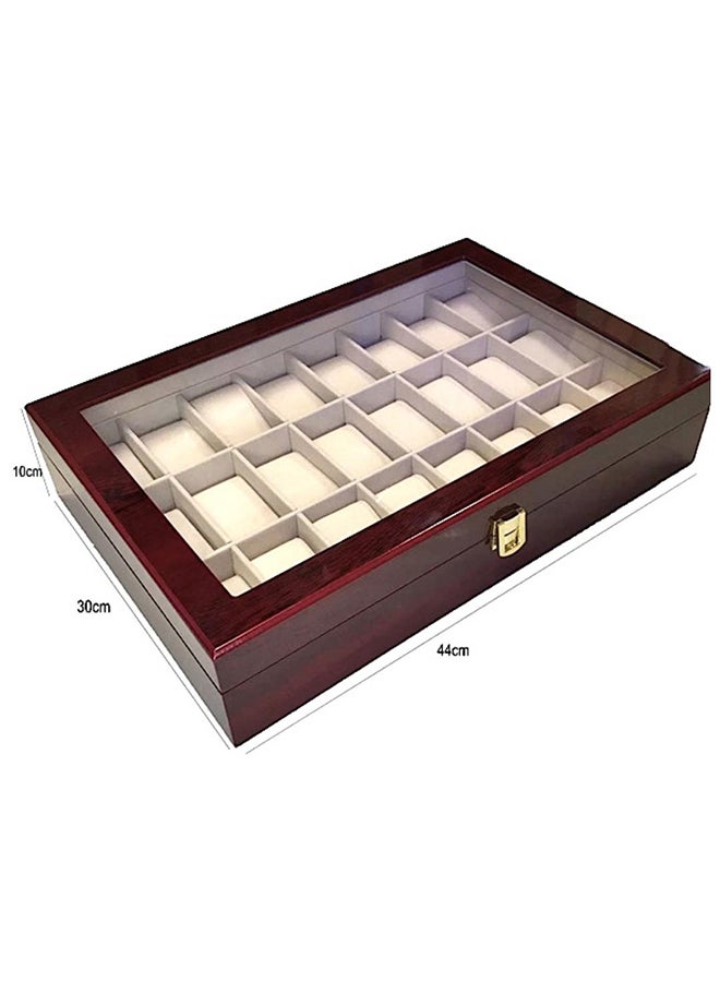 Men's 24-Grids Watch Box