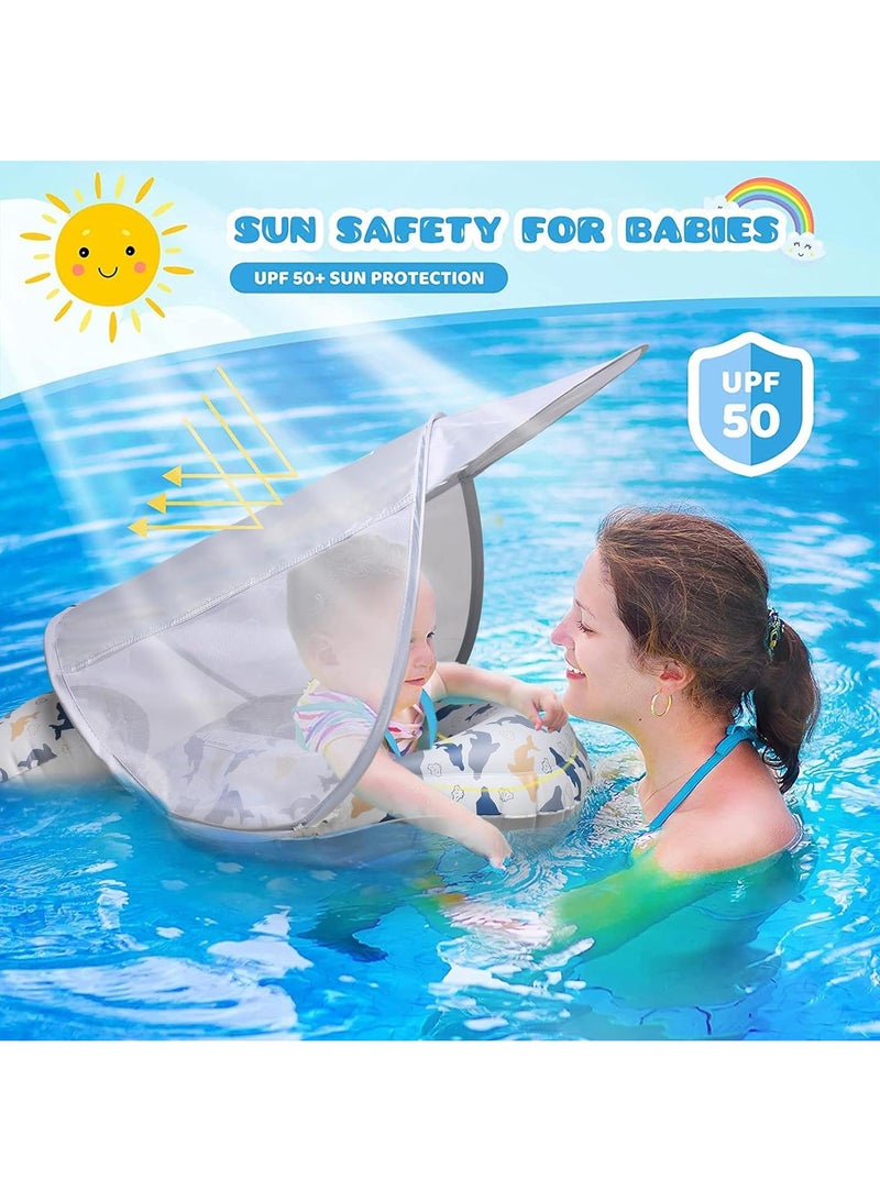 60*58cm Children's Lie Ring With Top Swimming Ring