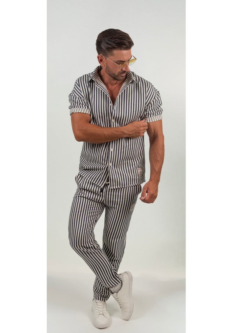 Men's Striped Co-ords for Effortless Style