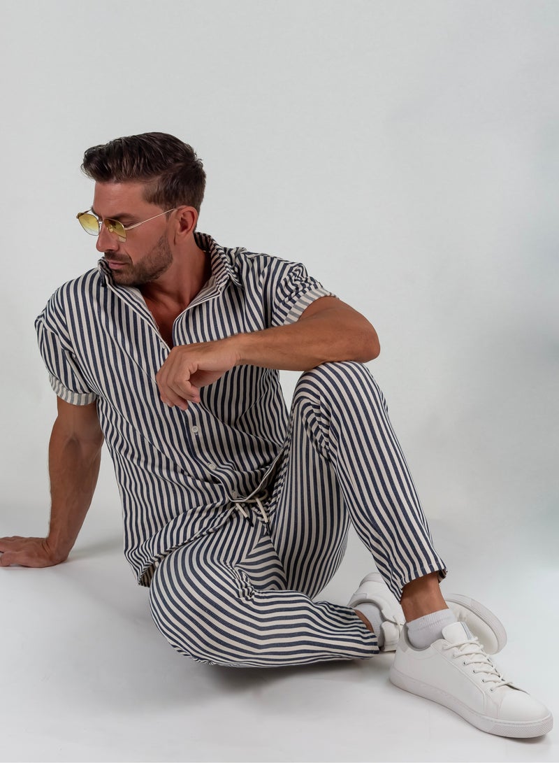 Men's Striped Co-ords for Effortless Style