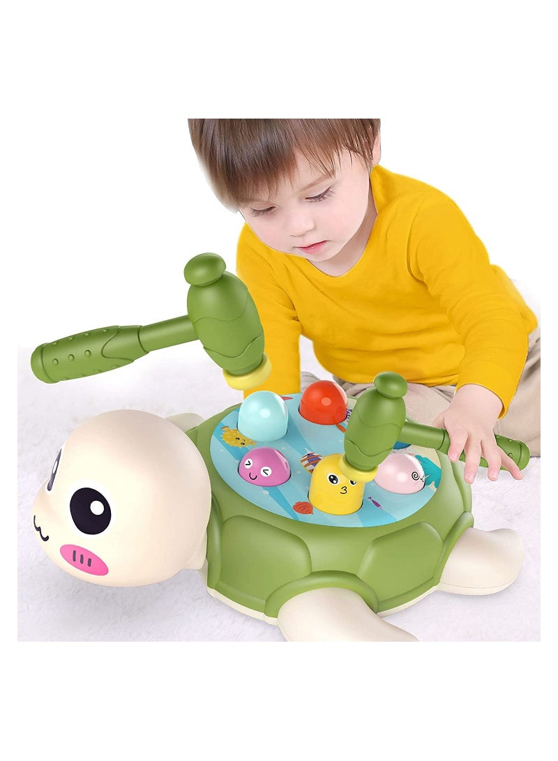 Hammering and Pounding Toy Toys for 3 4 5 6 Year Old Boys Baby Interactive Toys Toddler Activities Games with 2 Hammer Learning Active Early Educational Toy Gift for Boys Girls Toddlers