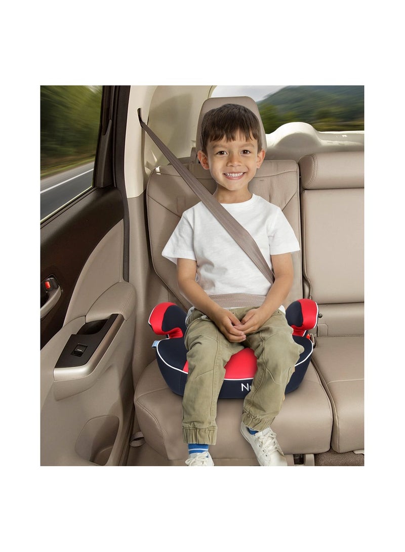 Enzo Kids Booster Seat Arm Rest ISOFIX Fitting  Universally Fit Wide Cushioned Base Suitable from 4 years to 12 years Official Product