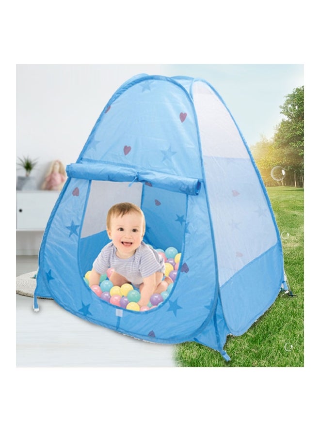 Blue Play Tent With 50 Ocean Balls 90x80x80cm