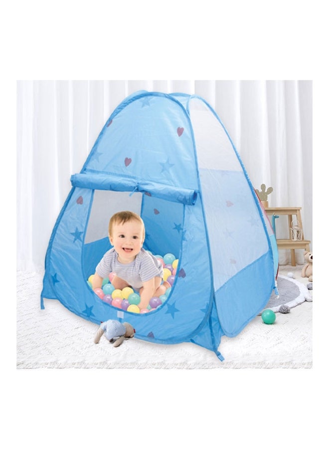 Blue Play Tent With 50 Ocean Balls 90x80x80cm