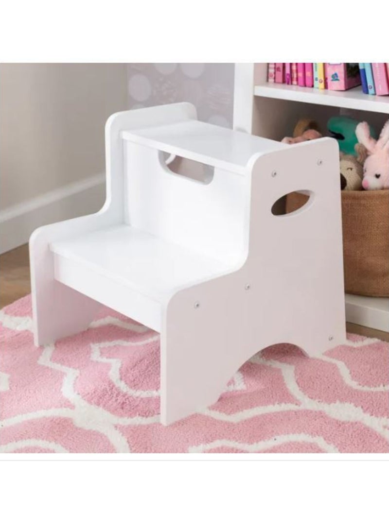 Kidkraft Two-Step Stool - White