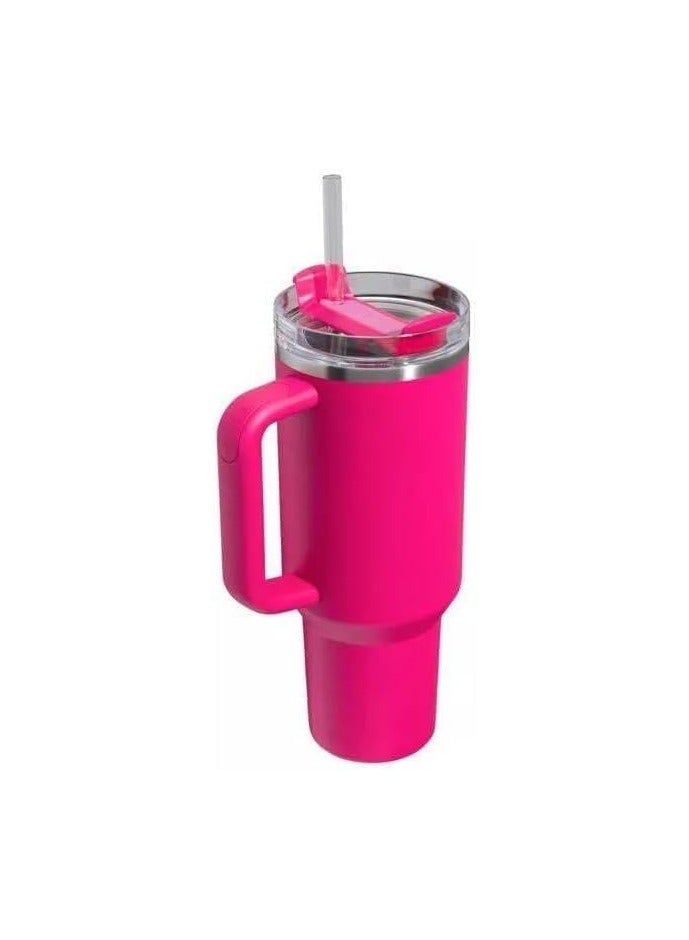 Stanley Insulated mug with straw lid, for water, Iced Tea, Coffee, Juice and Smoothie 40 oz.