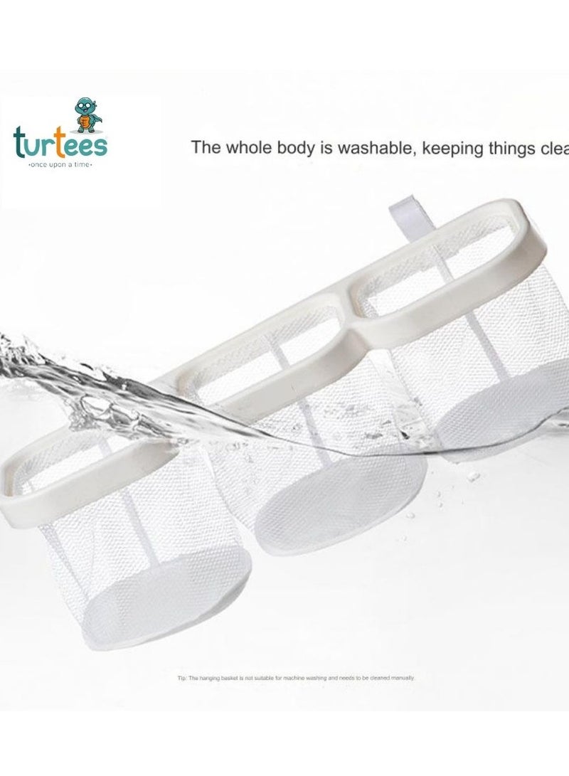 Turtees® Baby Bed side hanging storage box