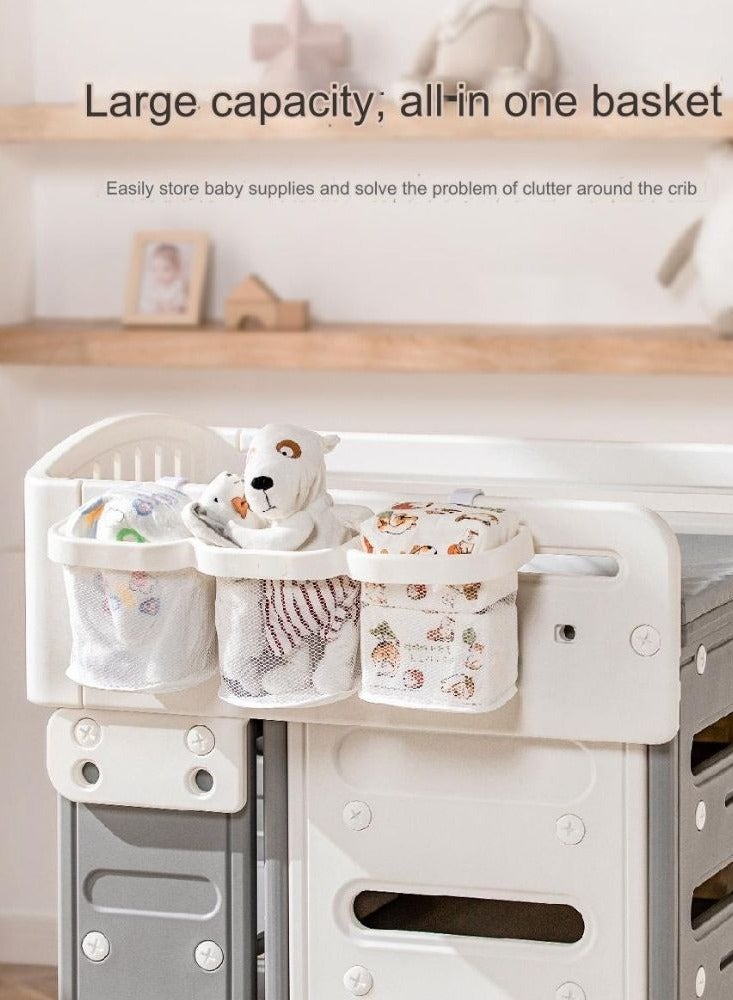 Turtees® Baby Bed side hanging storage box
