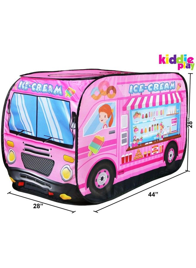 Ice Cream Truck Pop Up Kids Play Tent For Boys & Girls Indoor Outdoor Toy