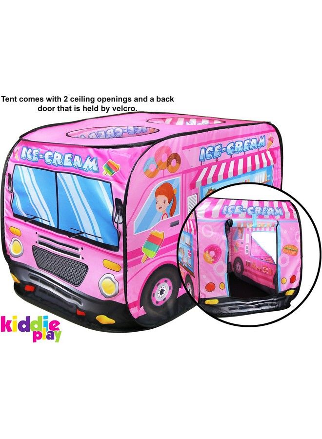 Ice Cream Truck Pop Up Kids Play Tent For Boys & Girls Indoor Outdoor Toy