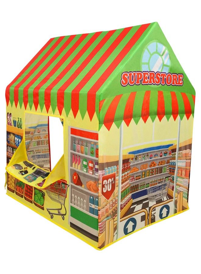 Supermarket Playhouse Kids Play Tent For Boys & Girls Indoor Outdoor Toy