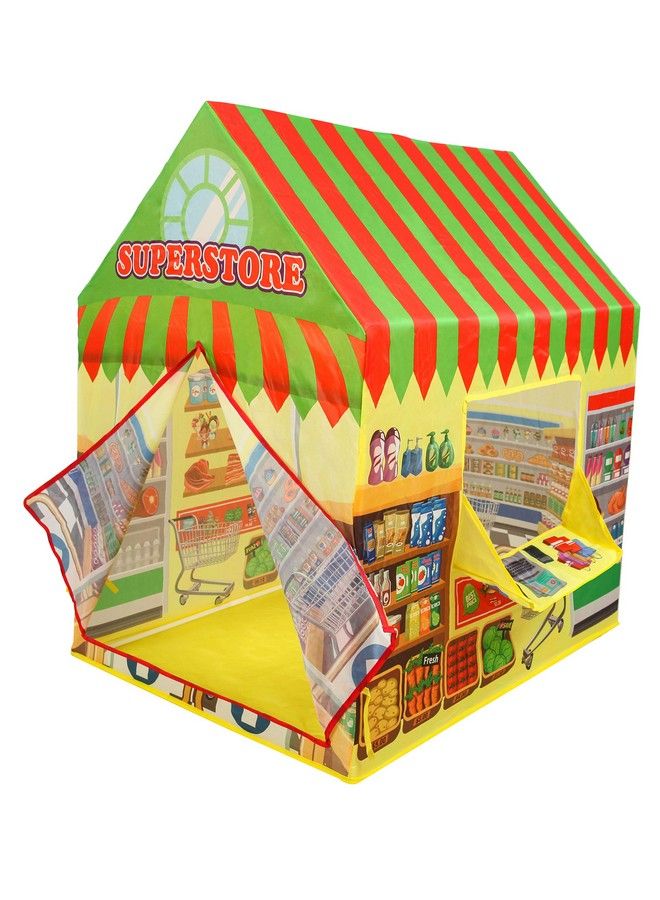 Supermarket Playhouse Kids Play Tent For Boys & Girls Indoor Outdoor Toy