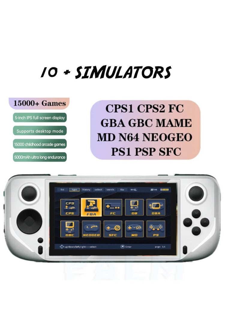 M19 GP Pro Handheld Game Console 5 Inch HD Screen With 10 Plus Simulator PSP PS1 Retro Video Game Console