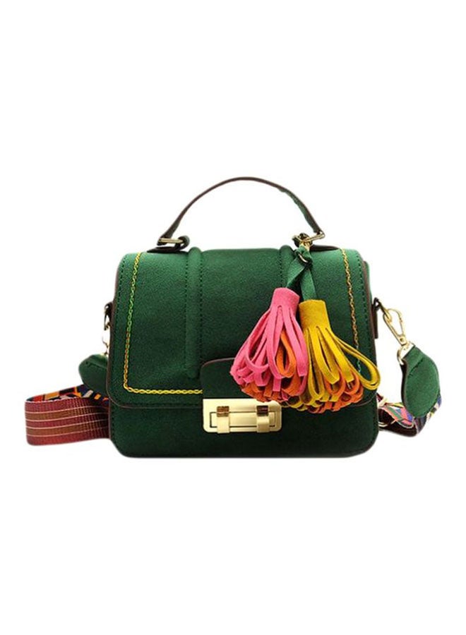 Vintage Pattern Handbag Green