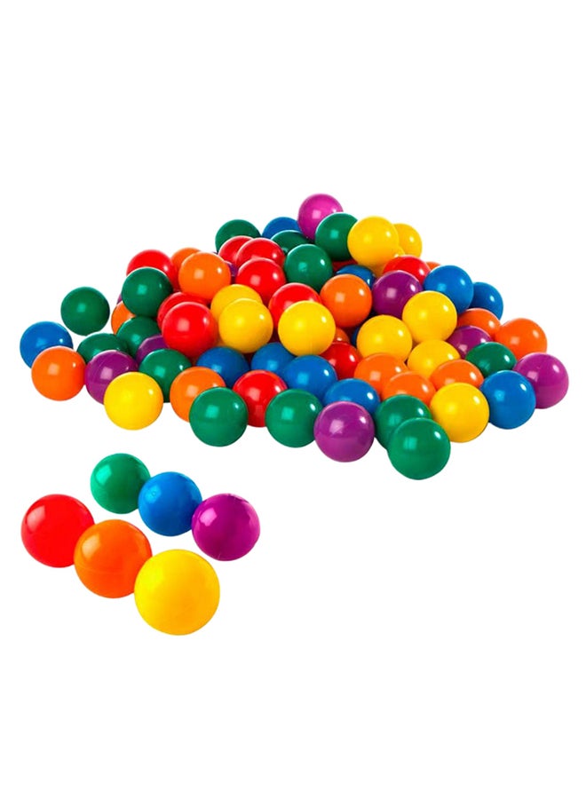 100-Piece Coloured Ball Set 48.3x43.2x30.5cm
