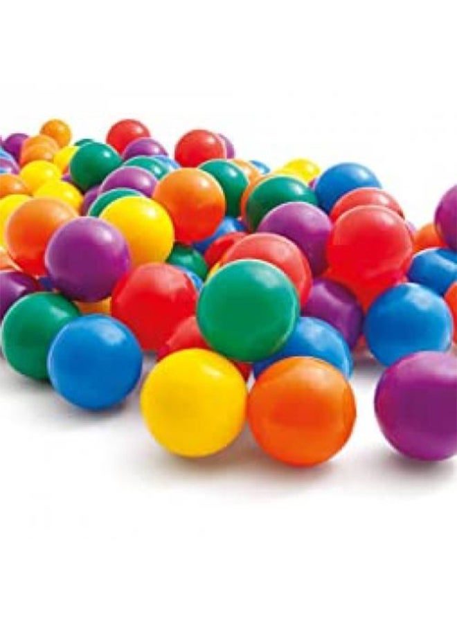 100-Piece Coloured Ball Set 48.3x43.2x30.5cm