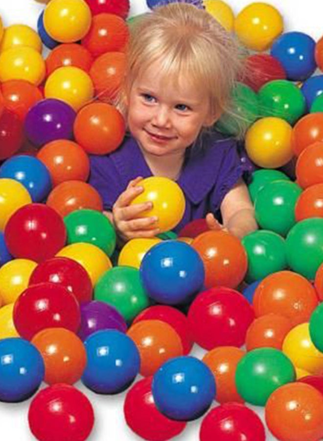 100-Piece Coloured Ball Set 48.3x43.2x30.5cm
