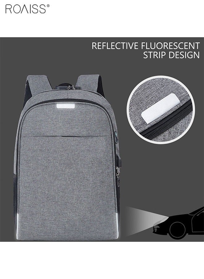 Laptop Backpack-Fits 15.6 Inch Laptop Travel Computer Bag,Business Anti Theft Backpack With Usb Charging Port