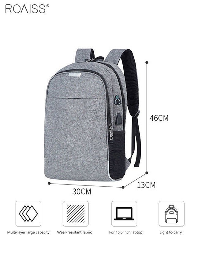 Laptop Backpack-Fits 15.6 Inch Laptop Travel Computer Bag,Business Anti Theft Backpack With Usb Charging Port