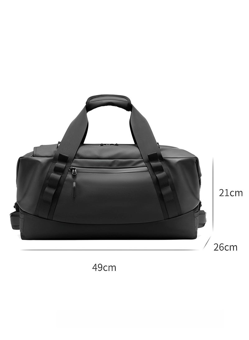Skycare Business Travel Waterproof Backpack, Multi-functional Large Capacity Expandable Computer Bag for Handheld or Shoulder Carry