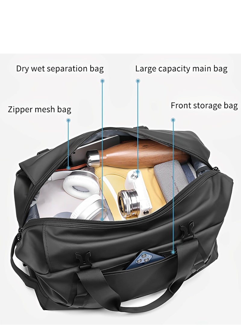 Skycare Business Travel Waterproof Backpack, Multi-functional Large Capacity Expandable Computer Bag for Handheld or Shoulder Carry