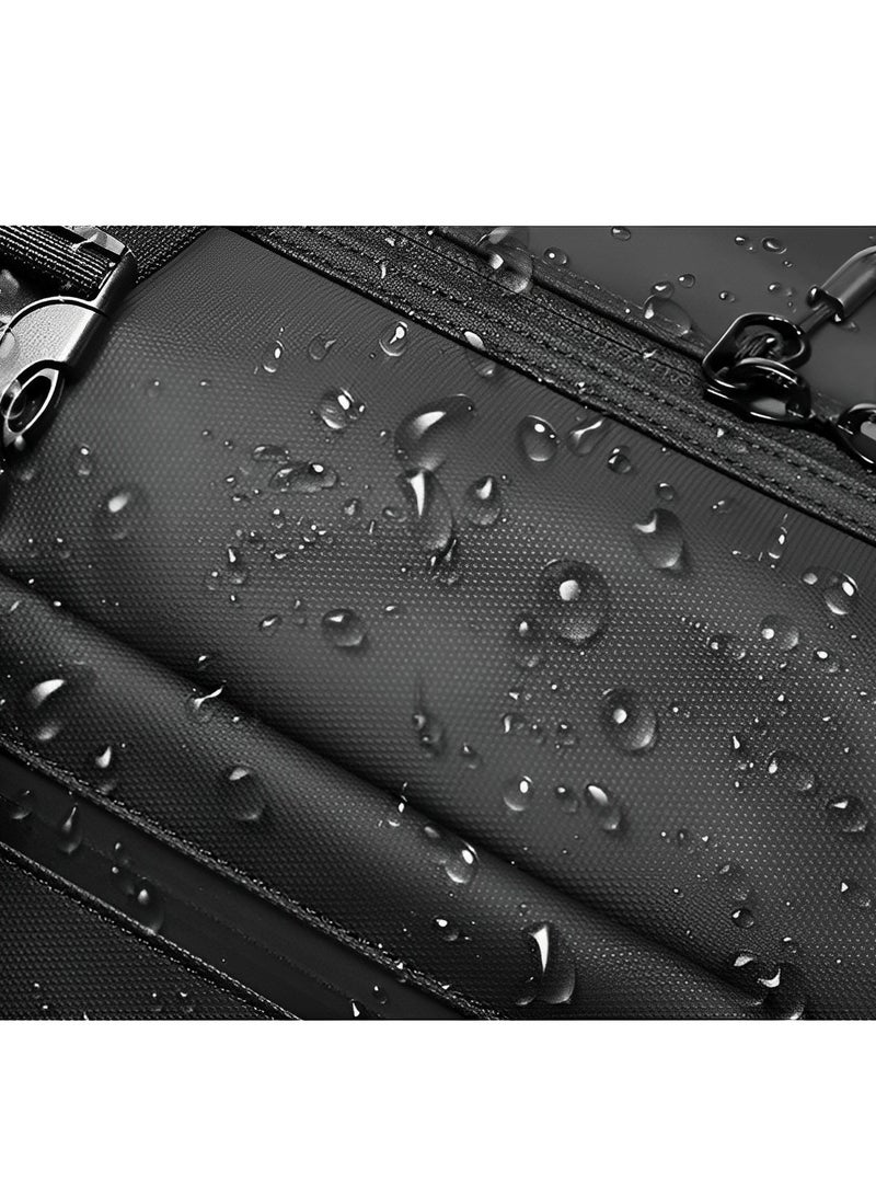 Skycare Business Travel Waterproof Backpack, Multi-functional Large Capacity Expandable Computer Bag for Handheld or Shoulder Carry