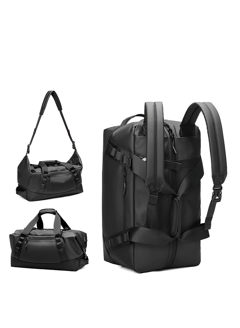 Skycare Business Travel Waterproof Backpack, Multi-functional Large Capacity Expandable Computer Bag for Handheld or Shoulder Carry
