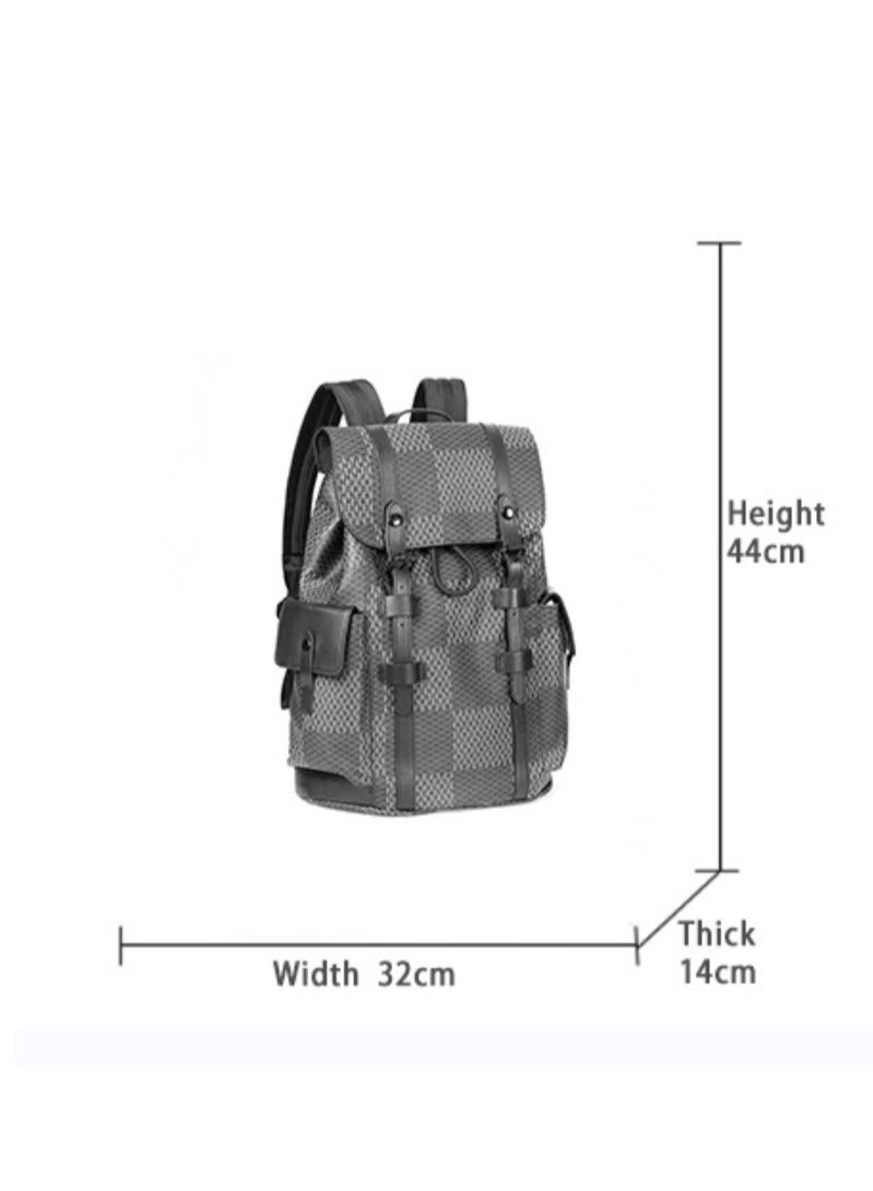 Skycare Laptop Backpack for Men Women, School College Bookbag Casual Travel Daypack (Black)