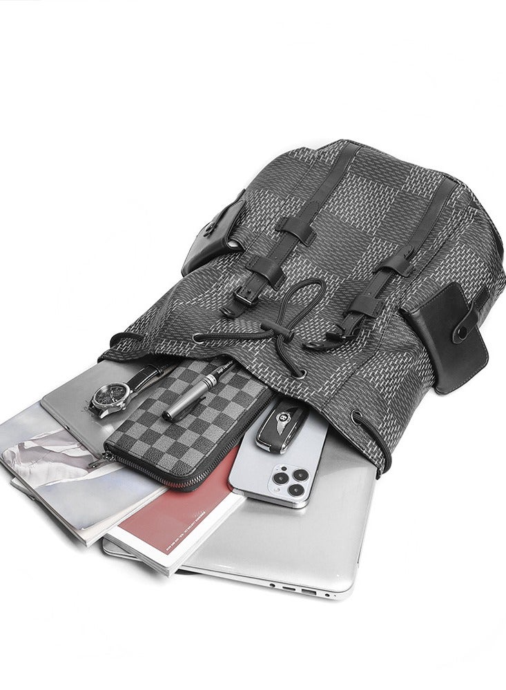 Skycare Laptop Backpack for Men Women, School College Bookbag Casual Travel Daypack (Black)