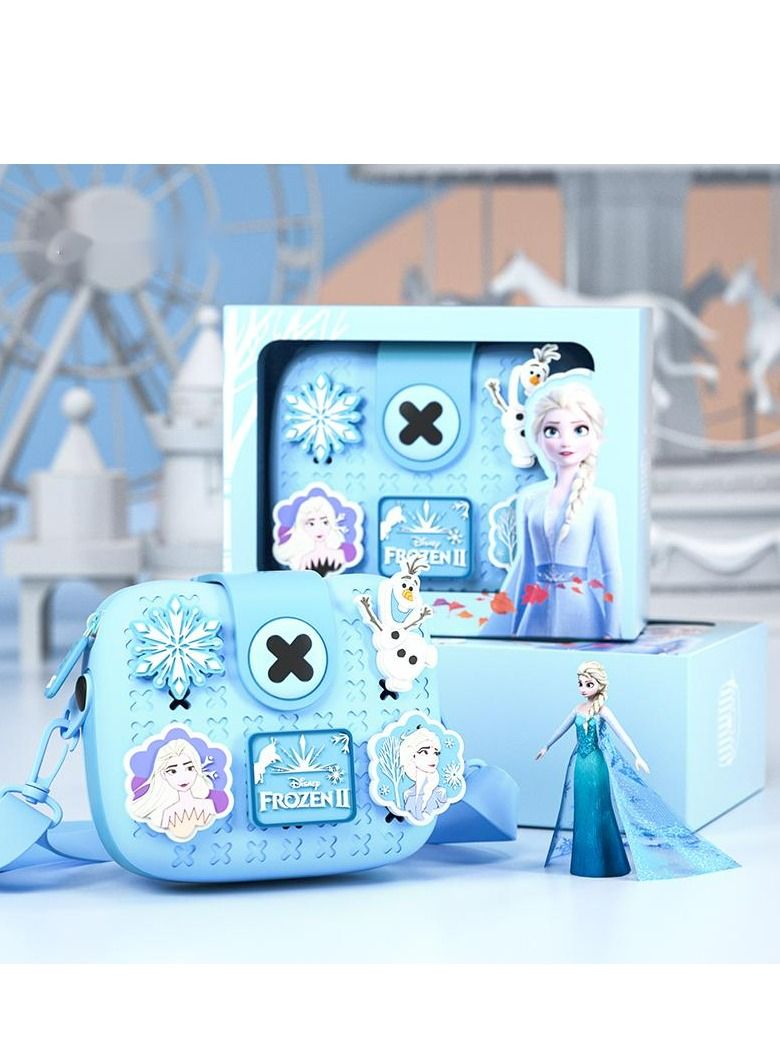Kids Bags Children Shoulder Bags Girls Purse for Toys Cameras Children's Birthday Gift Blue