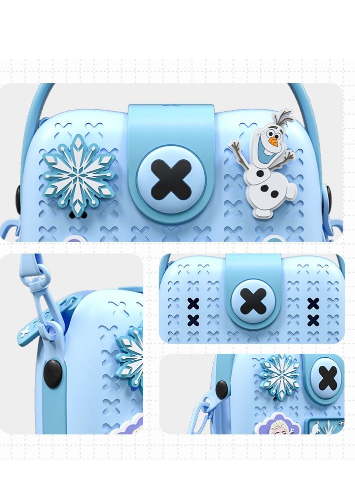 Kids Bags Children Shoulder Bags Girls Purse for Toys Cameras Children's Birthday Gift Blue