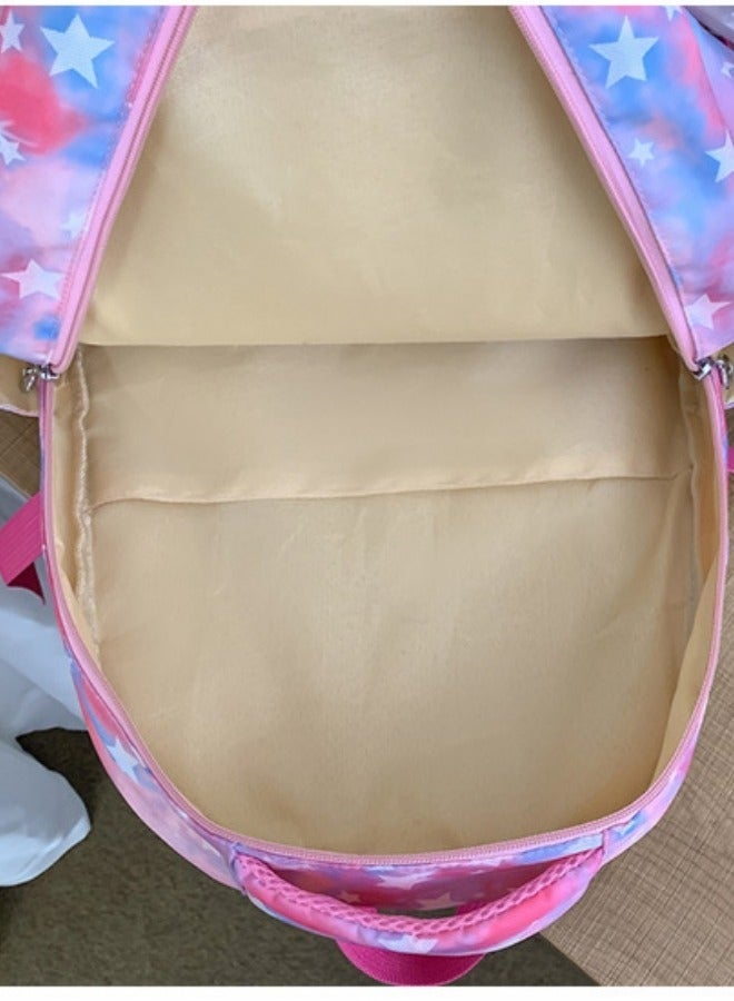 3 PCS Backpacks for Girls, Lightweight Breathable Teens Girl Bookbags for Primary Middle School, Cute Back Pack Teenager