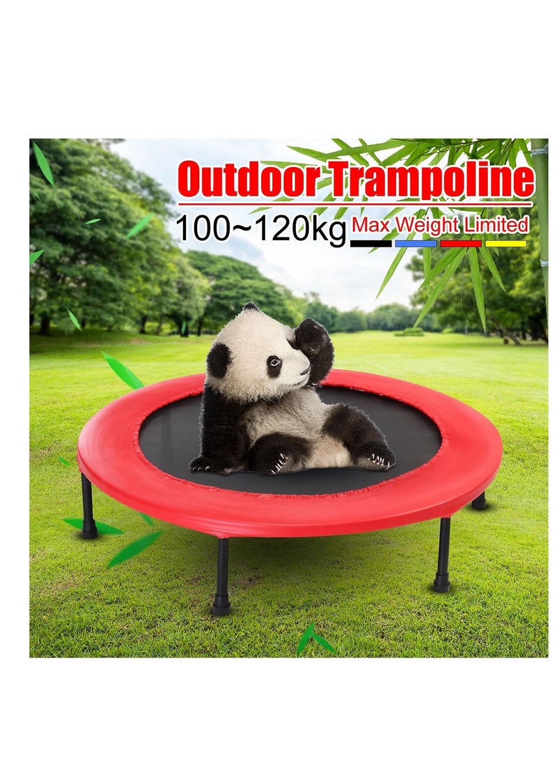 H PRO Trampoline for Kids & Adults | Rebounder Trampoline for Exercise, Fitness and Workout| Outdoor and Indoor 40 Inch Trampoline| Red