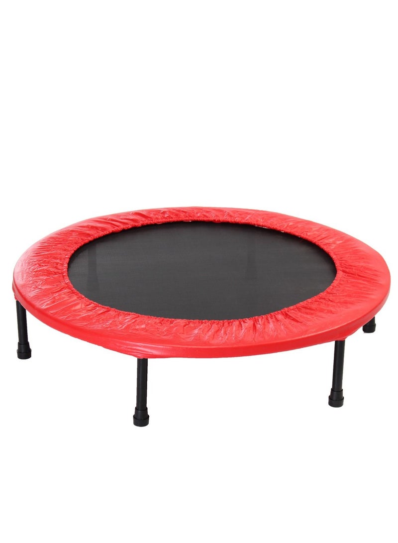 H PRO Trampoline for Kids & Adults | Rebounder Trampoline for Exercise, Fitness and Workout| Outdoor and Indoor 40 Inch Trampoline| Red