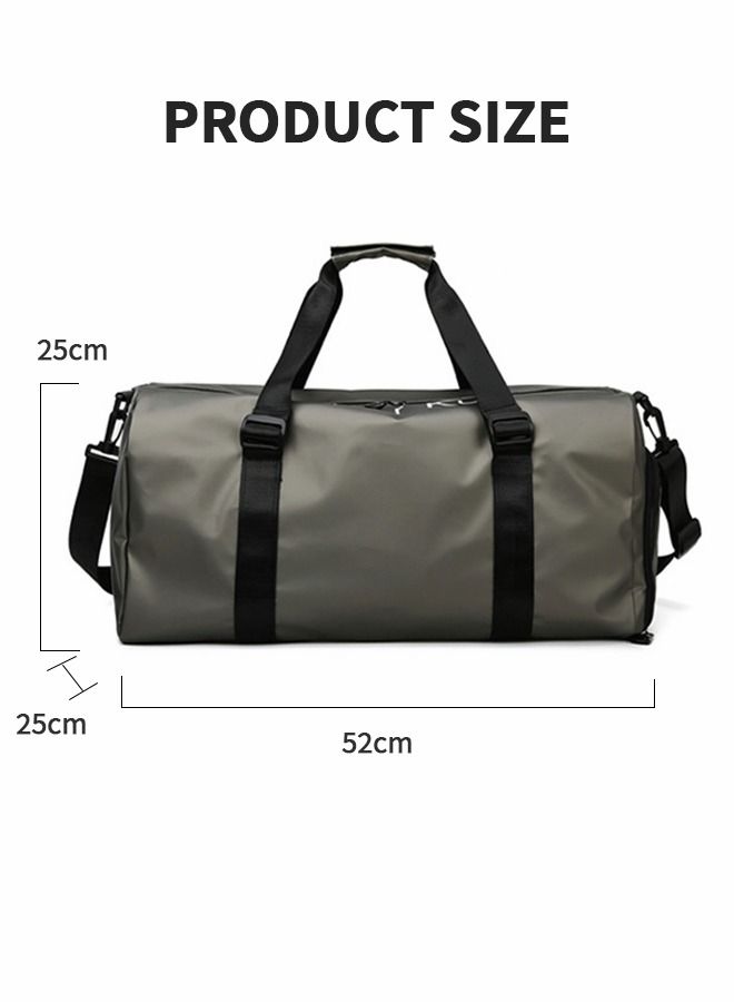 Sports Gym Bag for Women and Men,Small Sports Duffle Bag with Shoulder Strap and Handbag,Sports Shoulder Bag with Separated Shoe Compartment ,Outdoor Large-capacity Travel Bag