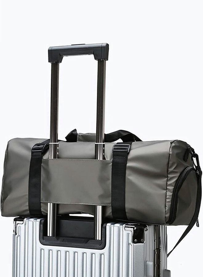 Sports Gym Bag for Women and Men,Small Sports Duffle Bag with Shoulder Strap and Handbag,Sports Shoulder Bag with Separated Shoe Compartment ,Outdoor Large-capacity Travel Bag