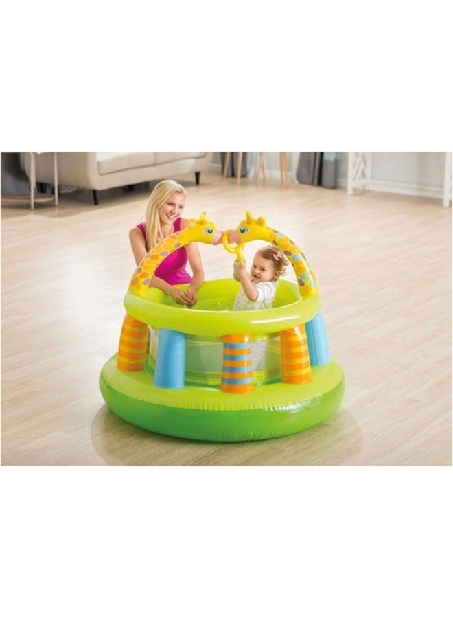 Inflatable Soft-Sides My First Gym Bouncer - Assorted 130x104cm