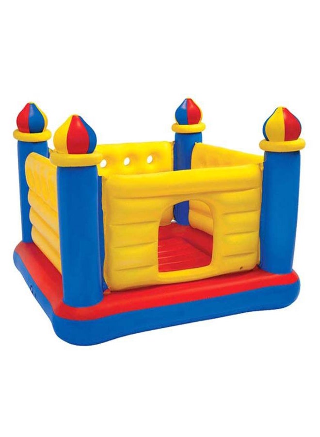 Jump-O-Lene Inflatable Bouncer Castle House 1.75m x 1.75m x 1.35m