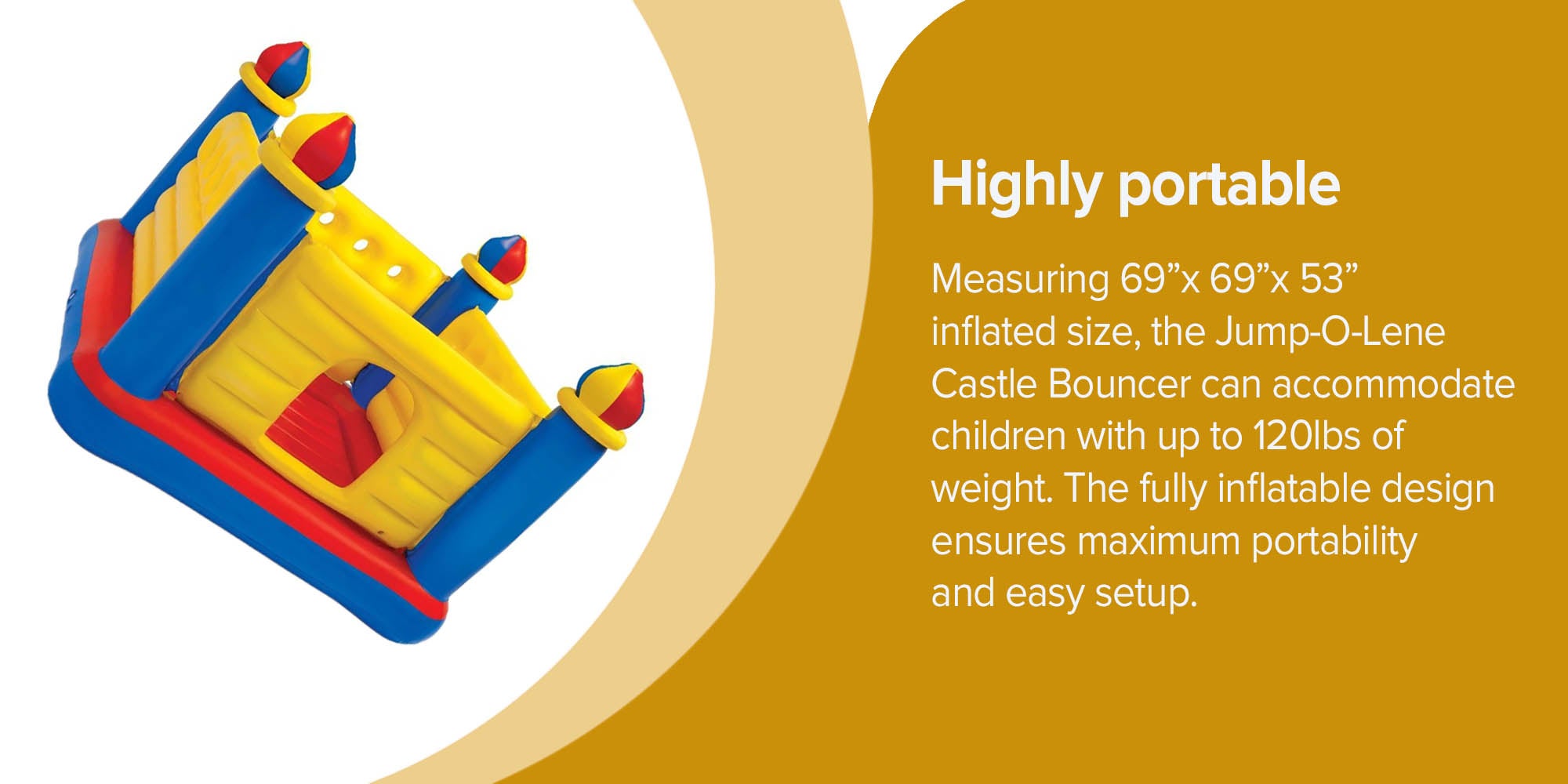 Jump-O-Lene Inflatable Bouncer Play House