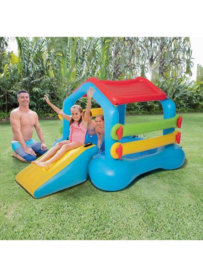 Island Bouncer With Slide 279x174x144cm 279x174x144cm